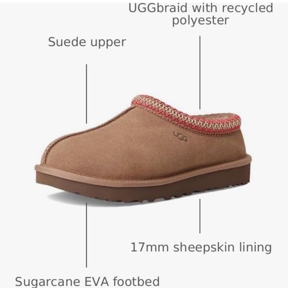 NWB UGG Tasman II Suede Slip-On Clog in Rocky Oak in Size 10. - Picture 5 of 5